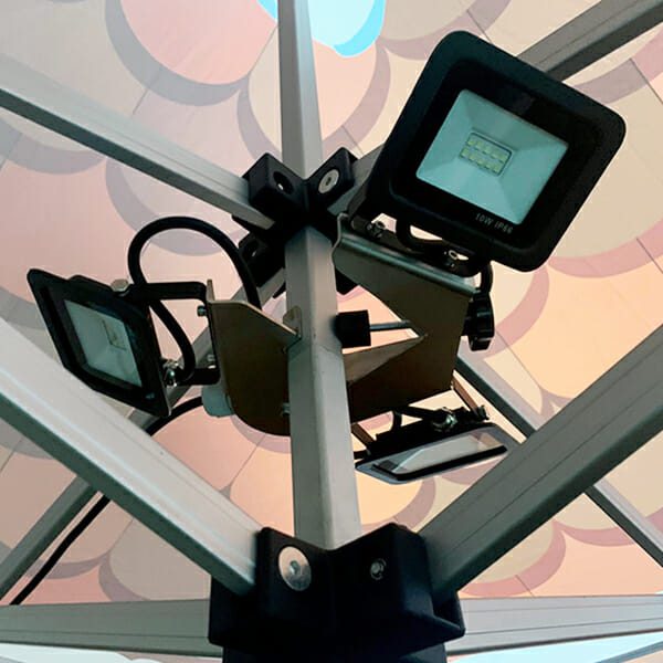 led gazebo lights